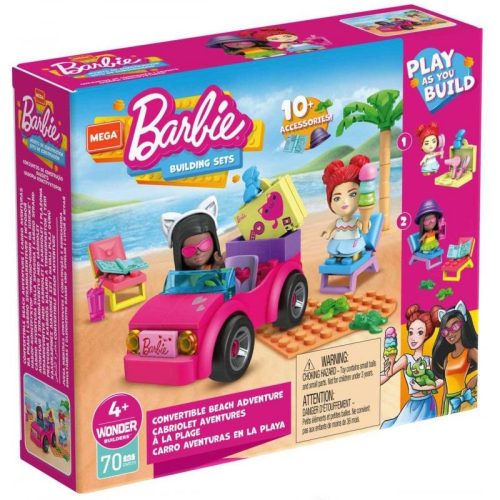 Mega Construx - Barbie tengerparti kaland építőjáték készlet