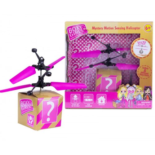  Boxy Girls Mystery Box mozgásérzékelős helikopter