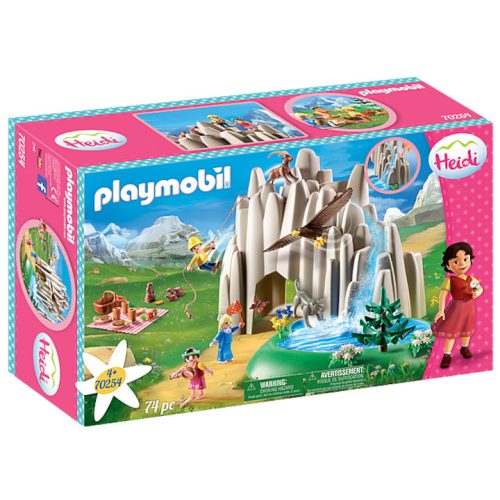 Playmobil - Heidi, Clara és Peter a kristálytónál