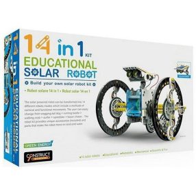 14 az 1-ben napelemes robot tudományos építőjáték