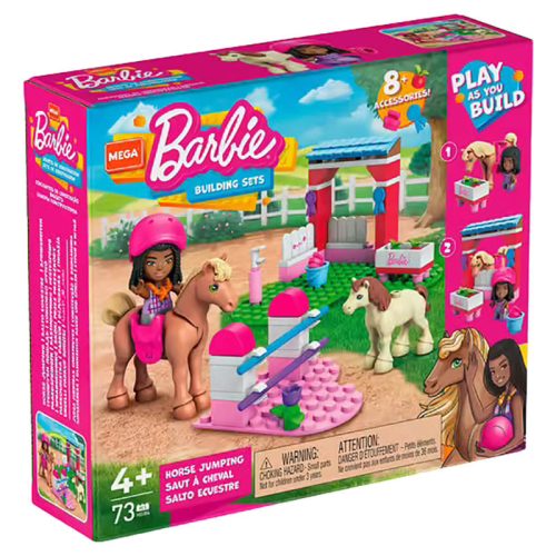 Mega Construx Barbie - Díjugratás építőjáték készlet