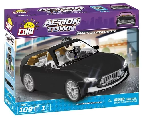 Cobi - Sportkocsi építőjáték készlet 