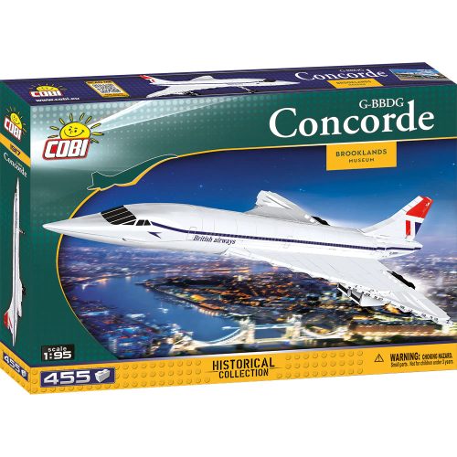 Cobi - Concorde utasszállító repülőgép építőjáték készlet