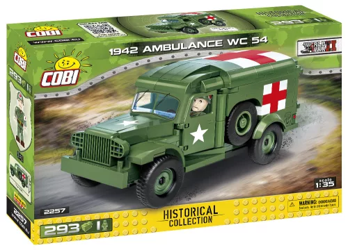 Cobi - WC-54 katonai mentőautó építőjáték készlet