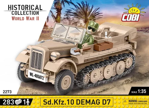 Cobi - DEMAG lánctalpas jármű építőjáték készlet
