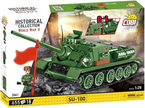 Cobi - SU-100 szovjet páncélvadász építőjáték készlet