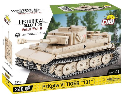 Cobi - Panzer VI Tigris harckocsi építőjáték készlet