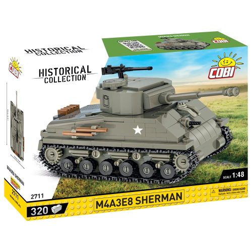 Cobi - M4A3E8 Sherman közepes harckocsi építőjáték készlet 