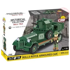Cobi - Rolls Royce katonai autó építőjáték készlet 