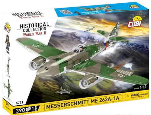 Cobi - Messerschmitt Me262A-1A  vadászrepülőgép építőjáték készlet