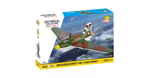 Cobi - Messerschmitt Me 163B KOMET német rakétahajtású vadászrepülő építőjáték készlet
