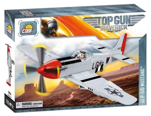 Cobi - Top Gun Maverick: Mustang P-51D vadászrepülő építőjáték készlet