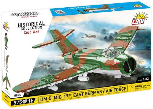 Cobi - Lim-5 ( MiG-17F ) kelet német vadászrepülőgép építőjáték készlet