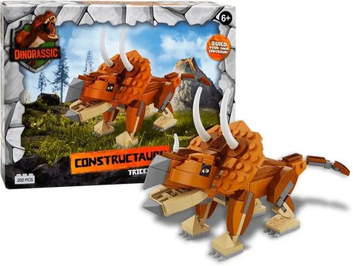 Dinorassic - Triceratopsz építőjáték készlet