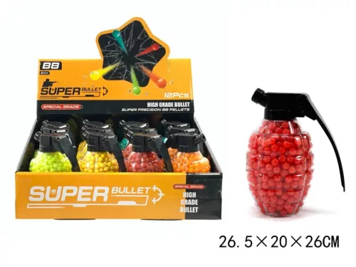 BB töltény gránát - 6 mm, 800 db