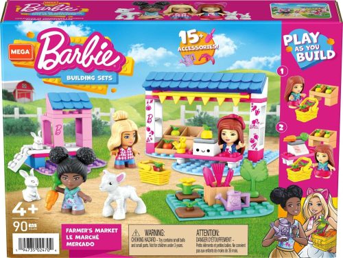 Mega - Barbie farmer piac építőjáték készlet