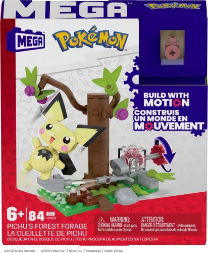 Mega Bloks Pokémon - Pikachu építőjáték készlet