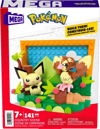 Mega Bloks Pokémon -  Pokémon párbaj építőjáték készlet