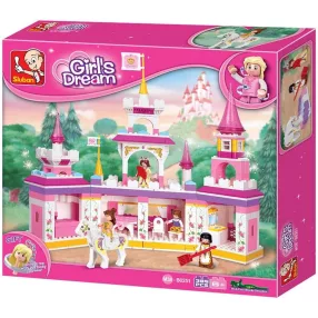   Sluban Girl's Dream - Hercegnő kastély építőjáték készlet