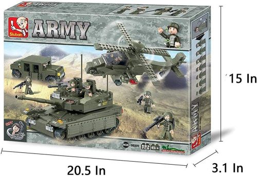 Sluban Army - Szárazföldi hadtest építőjáték készlet