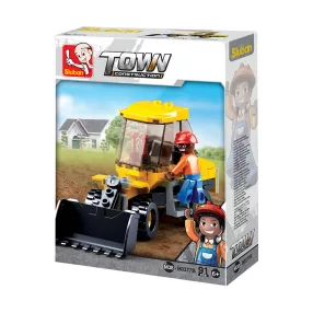 Sluban Town - Kis homlokrakodó építőjáték készlet