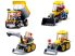 Sluban Town - Kis lánctalpas traktor építőjáték készlet