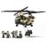 Sluban Army - CH–47 Chinook katonai szállító helikopter építőjáték készlet