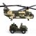 Sluban Army - CH–47 Chinook katonai szállító helikopter építőjáték készlet