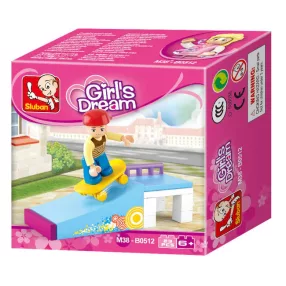   Sluban Girl's Dream - Gördeszkás építőjáték készlet