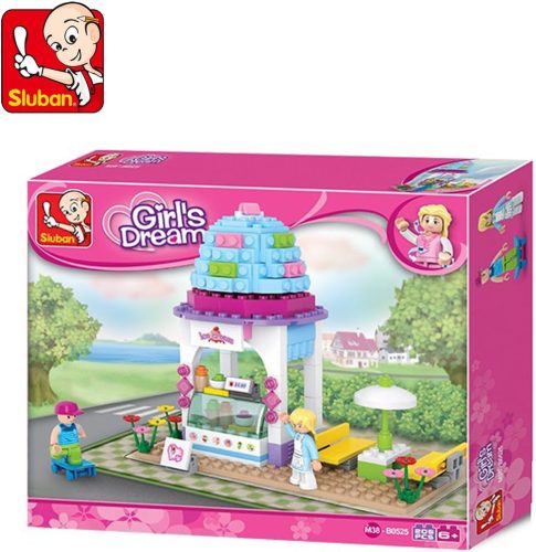 Sluban Girl's Dream - Fagyizó építőjáték készlet