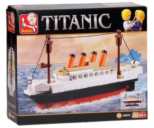 SLUBAN TITANIC kis kreatív építőjáték készlet