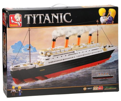 SLUBAN TITANIC nagy kreatív építőjáték készlet