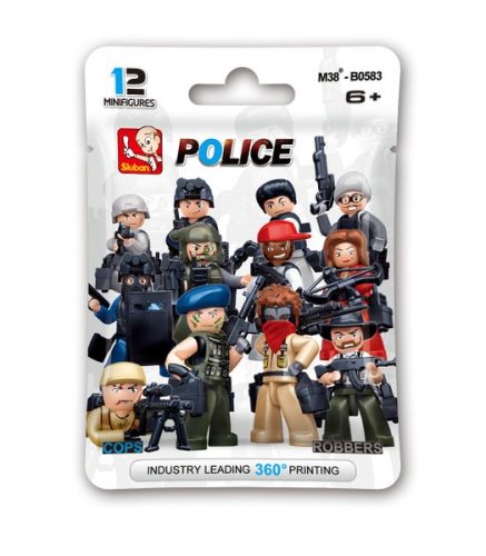 Sluban Rablók és Pandúrok figura polybag