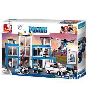   Sluban Police -  Rendőrségi állomás építőjáték készlet