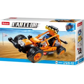 Sluban Carclub - Homokfutó építőjáték készlet