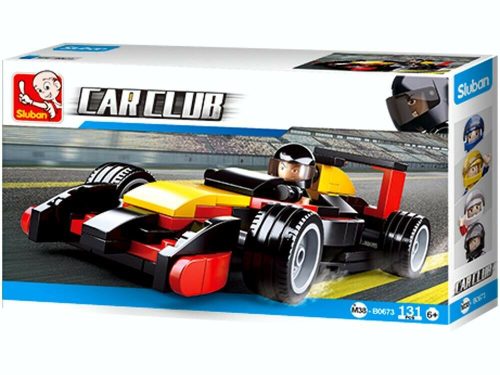 Sluban Carclub - Versenyautó építőjáték készlet