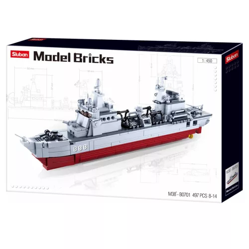 Sluban Model Bricks - Ellátóhajó építőjáték készlet 