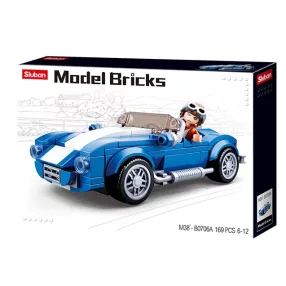   Sluban Model Bricks - Shelby Cobra 427 sportkocsi építőjáték készlet