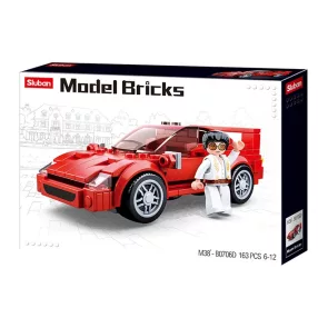   Sluban Model Bricks - Ferrari sportkocsi építőjáték készlet