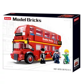   Sluban Model Bricks - Londoni emeletes busz építőjáték készlet