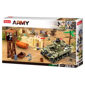  Sluban Army WWII - Csata a nyugati fronton 790 darabos építőjáték készlet