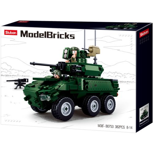 Sluban Model Bricks - Army 6x6 IFV építőjáték készlet