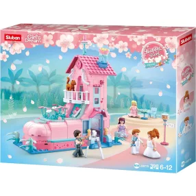   Sluban Girl's Dream - Esküvői cípőház építőjáték készlet
