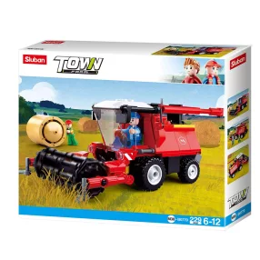 Sluban Town - Farm kombájn építőjáték készlet