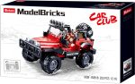   Sluban Moder Bricks - 4x4-es Jeep Wrangler terepjáró építőjáték készlet