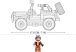 Sluban Moder Bricks - 4x4-es Jeep Wrangler terepjáró építőjáték készlet
