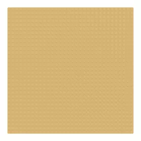 Sluban 25×25 cm-es alaplap építőjátékokhoz - barna
