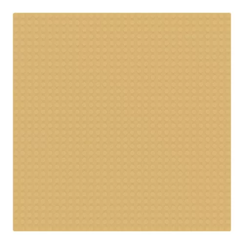 Sluban 25×25 cm-es alaplap építőjátékokhoz - barna
