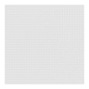 Sluban 25×25 cm-es alaplap építőjátékokhoz - fehér