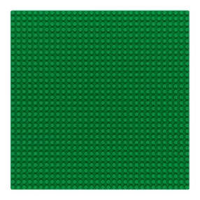 Sluban 25×25 cm-es alaplap építőjátékokhoz - zöld